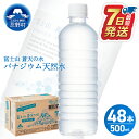 【ふるさと納税】 ★★レビューキャンペーン実施中★★ 富士山蒼天の水<ラベルレス> 500ml×48本(2ケース) 天然水 ミネラルウォーター 水 バナジウム シリカ 防災 備蓄 キャンプ アウトドア 水 ペットボトル 軟水 鉱水 国産 長期保存 富士山 送料無料 ※沖縄県 離島不可