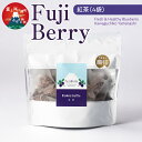 【ふるさと納税】Fuji Berry 紅茶(4袋) ふるさと納税 紅茶 ブルーベリー 美容 健康 山梨県 富士河口湖町 送料無料 FAZ110(4)