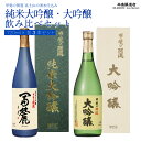 【ふるさと納税】 甲斐の開運 純米大吟醸「冨麓」・大吟醸 飲み比べ 720ml×各3本 <富士山の日本酒> 井出醸造店 日本酒 FAK006