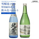 【ふるさと納税】 ＜富士山の日本酒　甲斐の開運＞雪解流（吟醸）・特別純米 北麓の飲み比べ（各720ml×1本） FAK012