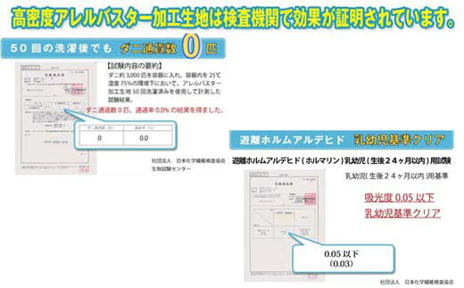 【ふるさと納税】 ダウンピロー43×63cm アレルバスター 防ダニ枕 FAG050 [3]