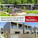 【ふるさと納税】 Rakuten STAY VILLA 富士河口湖の森/ Rakuten STAY 富士 河口湖駅 共通宿泊クーポン90,000円分 ふるさと納...