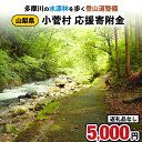 26位! 口コミ数「0件」評価「0」【返礼品なし】多摩川の水源林を歩く登山道整備支援金＜小菅村応援寄附金5,000円＞