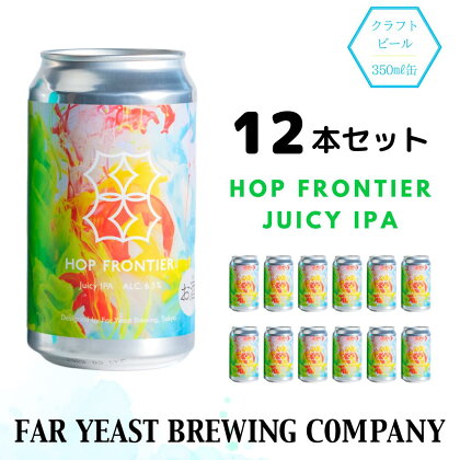 Far Yeast Hop Frontier -Juicy IPA- 12本セット［クラフトビール　Far Yeast Brewing 国内外で多数授賞！］