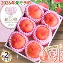 1位! 口コミ数「13件」評価「3.92」 【来年2026年出荷分 先行予約】 桃 もも 朝もぎ直送!『 桃 白鳳系 』 5〜8玉 【高機能共選機使用】 選び抜かれた桃 山梨県産 モモ 白鳳 フルーツ 果物 くだもの 人気 産地直送 厳選 贈・・・