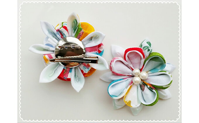 【ふるさと納税】ハンドメイドつまみ細工（髪飾り＆ブローチ）　【ファッション小物・ブローチ・アクセサリー】が大人気返礼品になっている理由とは　ふるさと納税　人気　返礼品　ランキング