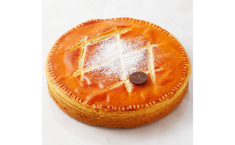 【ふるさと納税】洋菓子店カサミンゴーの高級洋菓子 エンガディナー はちみつとクルミのタルト 18cm お菓子 ケーキ 最高級洋菓子