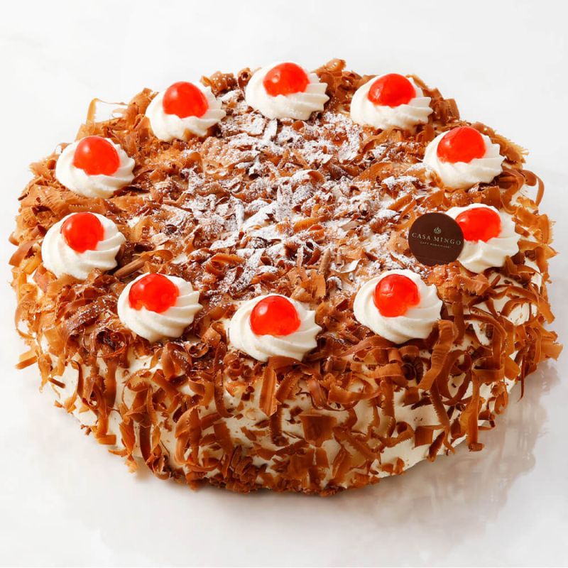 【ふるさと納税】洋菓子店カサミンゴーの高級洋菓子 シュヴァルツベルダー キルシュトルテ 18cm お菓子 ケーキ タルト 最高級洋菓子 シュヴァルツベルダーキル...