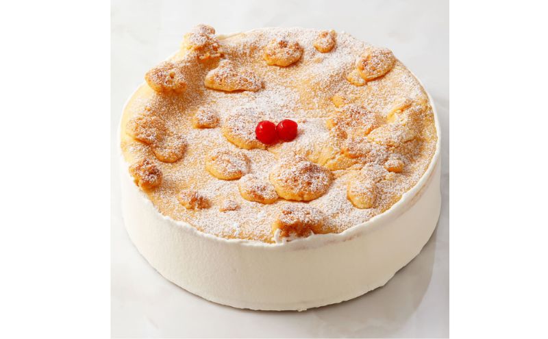 【ふるさと納税】洋菓子店カサミンゴー 高級洋菓子 フロッケンザーネトルテショートケーキ15cm お菓子 タルト 最高級洋菓子 　お届け：2026年1月8日より配送開始