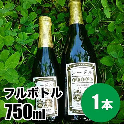 シードルフルボトル 750ml [ お酒 洋酒 スパークリングワイン リンゴ フルーツ ]