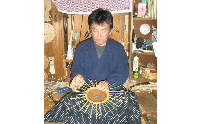 【ふるさと納税】体験 長野県 伝統工芸品 戸隠竹細工 六ツ目かごづくり体験 1名様分 伝統工芸 竹細工 竹 六ツ目かご かご カゴ 籠 体験チケット 3