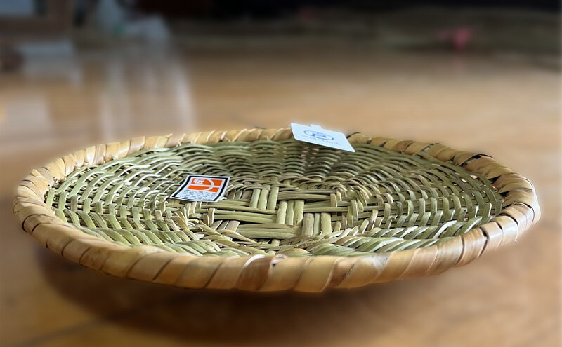 【ふるさと納税】体験 長野県 伝統工芸品 戸隠竹細工 そばざるづくり体験【7寸5分（23cm）】1名様分 伝統工芸 竹細工 竹 そばざる ざる ザル 体験チケット 3