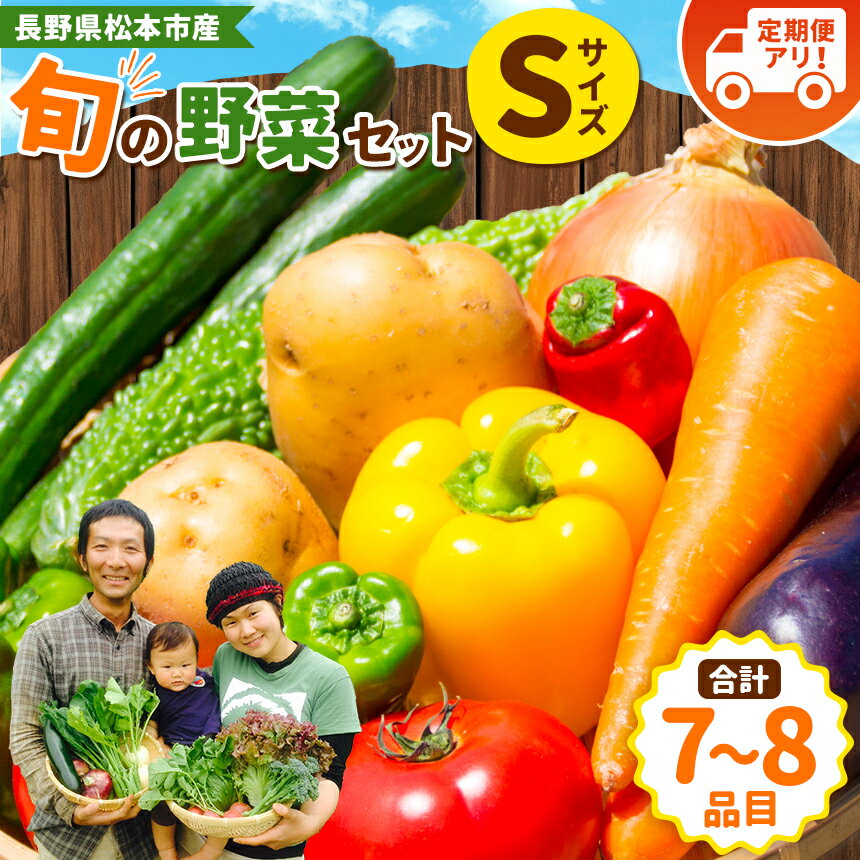 【ふるさと納税】子育て農家の野菜セット（Sサイズ）農薬・化学肥料不使用 ｜ ふるさと納税 野菜 セッ..