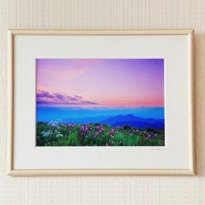 信州上田癒しの風景 写真家岡田光司 A4サイズ額付きオリジナルプリント