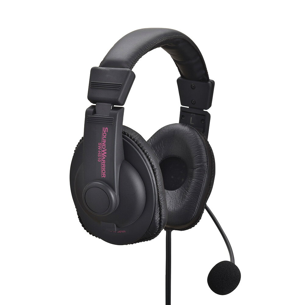 【ふるさと納税】ヘッドホン SOUND WARRIOR 2WAY 多用途 ヘッドセット SW-HS10 有線 密閉型 オーディオ
