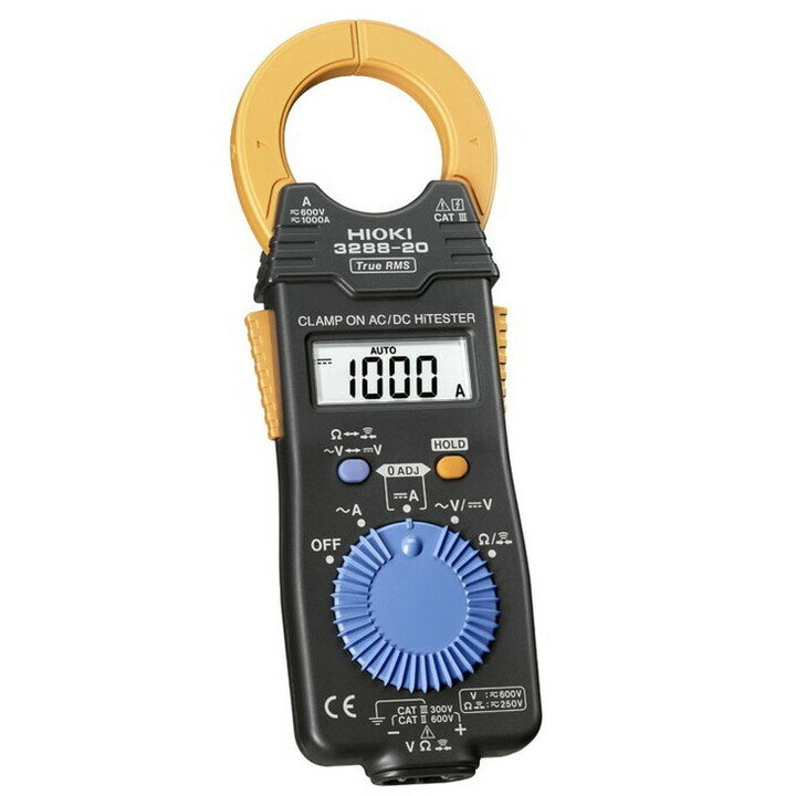 【ふるさと納税】クランプオン AC/DC ハイテスタ 3288-20 日置電機 HIOKI 日置 AC DC 導通チェック 抵抗測定 電圧測定 UPS 小電流測定 クランプメーター テストリード 測定器 電化製品 信州 長野 長野県 上田市　お届け：60日以内に発送いたします