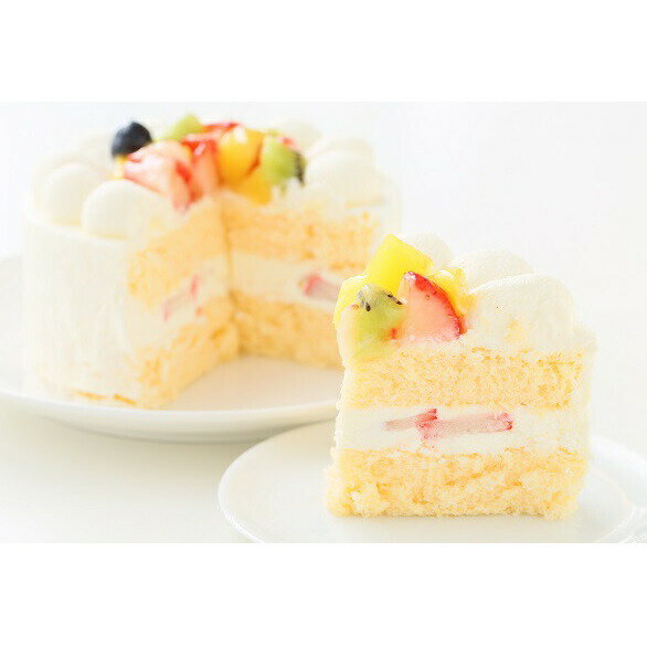 ケーキ フルーツデコレーションケーキ 5号 デコレーションケーキ フルーツケーキ ショートケーキ フルーツ お菓子 菓子 洋菓子 焼菓子 おやつ デザート スイーツ お祝い 長野 信州 [ 上田市 ]