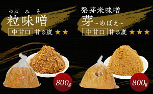 【ふるさと納税】（A) 味噌 無添加 信州味噌 こだわり セット 800g × 2種 みそ 詰め合わせ ミソ 調味料 信州 信州みそ 天然醸造 米味噌 長野県 長野 上田市 上田 株式会社大桂商店 【 長野県上田市 】