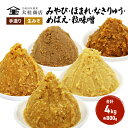 【ふるさと納税】（I) 味噌 無添加 信州味噌 こだわり セット いろいろな味を楽しみたい方へ 大吟醸みそ 含む 800g × 5種 みそ 詰め合わせ ミソ 米みそ 信州 調味料 国産原料 信州みそ 長野県 長野 上田市 上田 株式会社大桂商店 【 長野県上田市 】