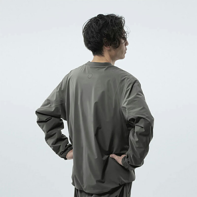 【ふるさと納税】【QURULIFABRIC】Nanofiber pullover（SIZE:1）