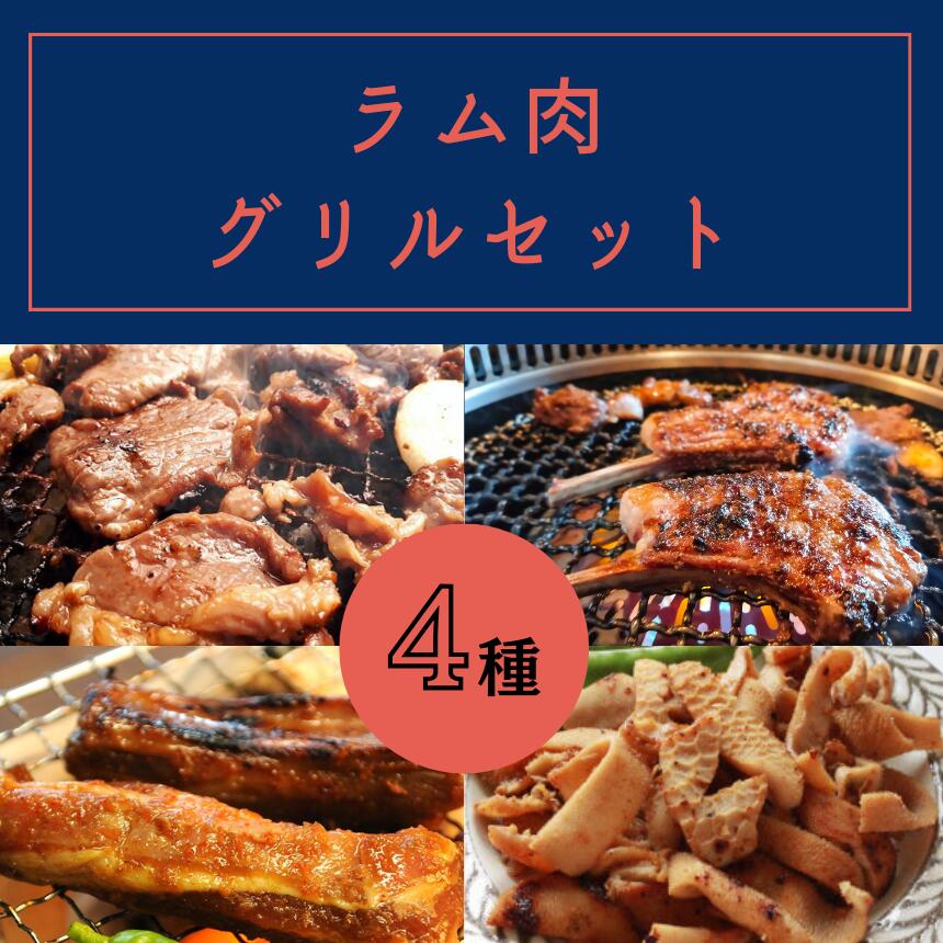 ラム 肉 グリル セット | ジビエ 肉 にく ジンギス 羊 ラム 味付 味付け肉 簡単 便利 焼肉 炒め物 惣菜 おかず おつまみ セット 食べ比べ 冷凍 長野県 飯田市 信州