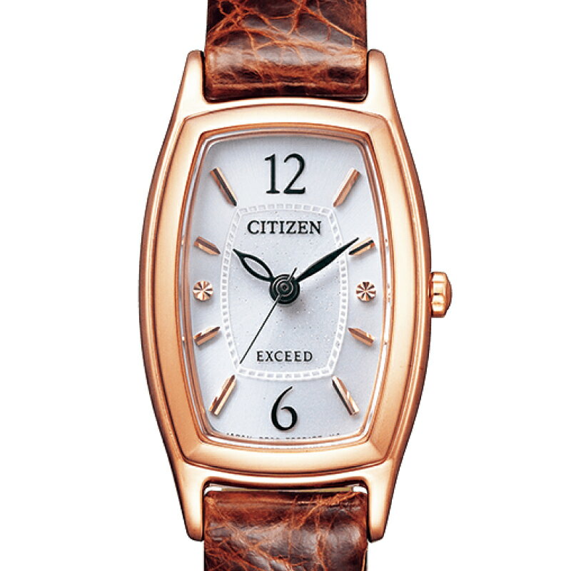 【ふるさと納税】シチズン 腕時計 レディース エクシード EX2002-03A ソーラー時計 ｜ 長野県 飯田市 AH120