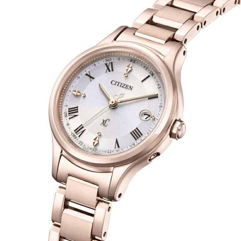 【ふるさと納税】シチズン 腕時計 レディース クロスシー ヒカリコレクション ES9497-96A | 光発電 エコ・ドライブ 電波時計 ソーラー 電波時計 長野県 飯田市