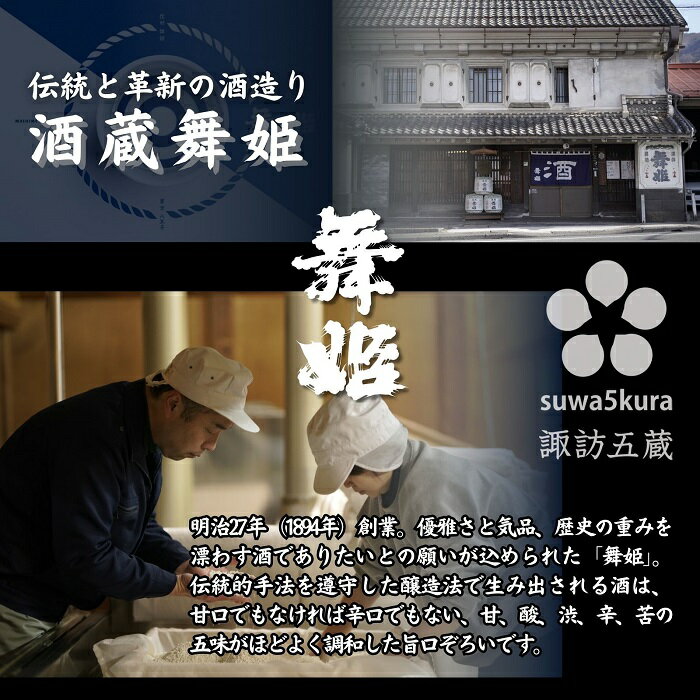 【ふるさと納税】日本酒限定酒飲み比べセット 720ml×4本/信濃屋 舞姫 麗人 本金 真澄 諏訪五蔵 日本酒 酒 お酒 純米大吟醸 大吟醸 飲み比べ セット おすすめ日本酒 おすすめ酒 おすすめお酒 信州 長野県 諏訪市 諏訪 [10-29]