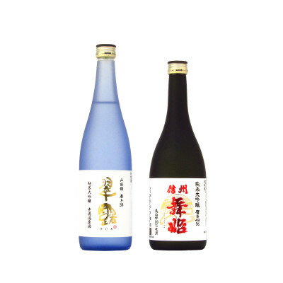 【ふるさと納税】翠露　信州舞姫　純米大吟醸酒　720ml×2本セット／舞姫　酒　信州　諏訪【30-09】 1