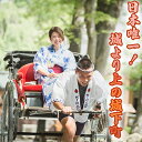 【ふるさと納税】《日本で唯一！城より上の城下町を人力車で周ろう♪》60分城下町周遊プラン　【 体験チケット 人力車 観光 】　お届け：2023年3月上旬〜11月下旬