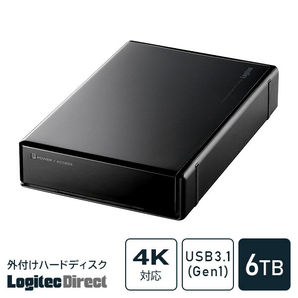  ロジテック ハードディスク(HDD) 6TB スタンダードタイプ[LHD-EN60U3WS]