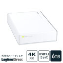  ロジテック ハードディスク(HDD) 6TB スタンダードタイプ/白 
