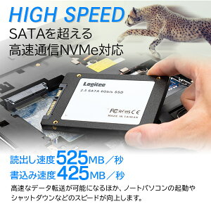【ふるさと納税】【062-02】ロジテック 内蔵SSD 2.5インチ SATA対応 960GB データ移行ソフト付【LMD-SAB960】
