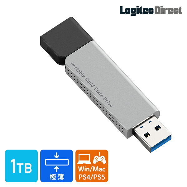 【ふるさと納税】【044-05】ロジテック スリム外付けSSD 1TB【LMD-SPDL100U3】