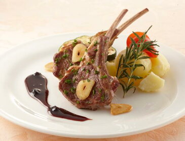 【ふるさと納税】ラム肉骨付き(400g) 【お肉・羊肉・フレンチラック】