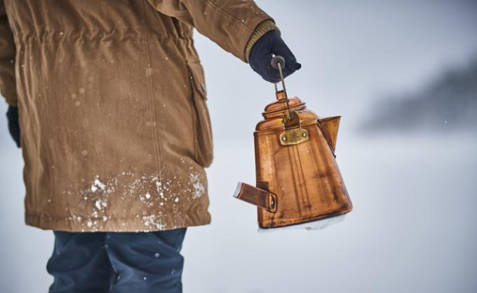 【ふるさと納税】グランマーコッパーケトル（小）　【雑貨・日用品・やかん・キッチン用品・アウトドア・キャンプ】　お届け：寄付入金確認後、翌月上旬頃の発送