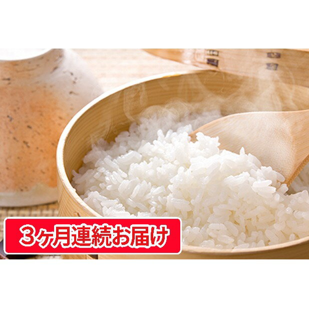 【ふるさと納税】【定期便】長野県産「あきたこまち」（5kg×3回）【橋本商事】　【定...