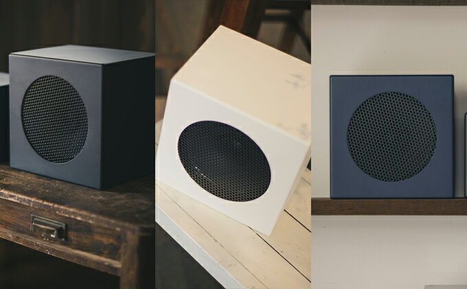 【ふるさと納税】LATEM BASE キューブ型スピーカー 「LBK-V230」 雑貨 日用品 インテリア 小物 BGM 置き物 置き型 店頭 お店 自宅 リビング 寝室