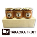 【ふるさと納税】高丘フルーツの長野県産「あんず(ハーコット)」のジャム 260g×3個入り【1393443】