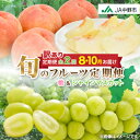 【ふるさと納税】【発送月固定定期便】JA中野市訳ありの【桃】川中島白桃2.1kgとシャインマスカット1.3kg全2回_ 桃 シャインマスカット 訳あり 白桃 も...