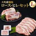 【ふるさと納税】大町銀嶺豚ロース・ヒレセット(ロース約100g×5枚&ヒレ約500g) | 肉 お肉 にく 食品 人気 おすすめ 送料無料 ギフト