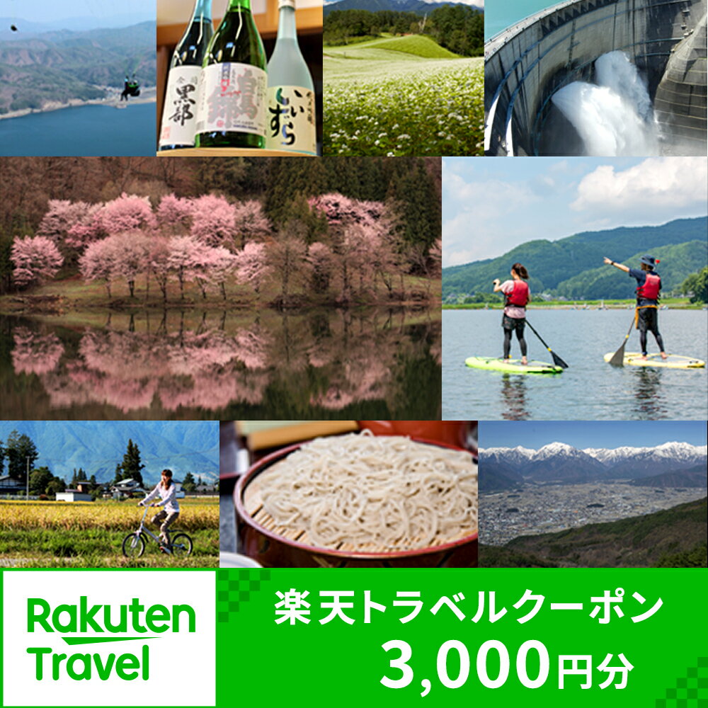 【ふるさと納税】長野県大町市の対象施設で使える楽天トラベルクーポン 寄付額10,000円