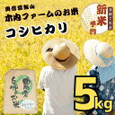 【ふるさと納税】【先行予約】<令和7年産> 奥信濃飯山〜木内ファームのお米〜コシヒカリ 精米 5kg(5kg×1袋)(7-8A)<出荷開始:2025年10月〜>...
