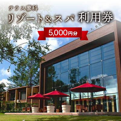 テラス蓼科リゾート&スパ　5,000円利用券×1枚【1416509】