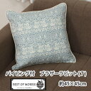 12位! 口コミ数「0件」評価「0」Fabric by ベストオブモリスパイピング付クッションカバー 45cm角 7(ブラザーラビット)【1439929】