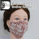 3位! 口コミ数「0件」評価「0」Fabric by ベストオブモリス 綿100%立体マスク ブラザーラビット(赤)【1475080】