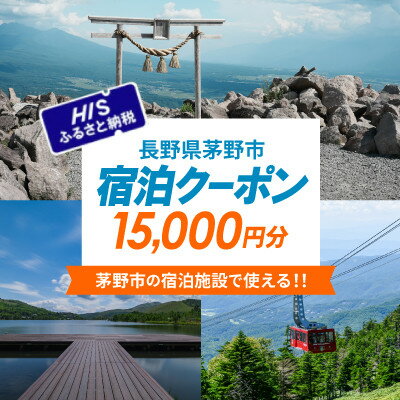 【ふるさと納税】HISふるさと納税宿泊予約専用クーポン(長野県茅野市)15,000円分【1698053】
