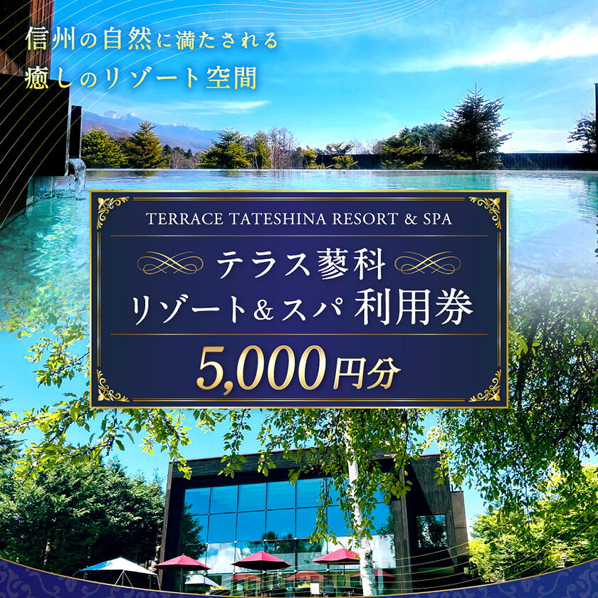 テラス蓼科リゾート&スパ 5,000円利用券×1枚