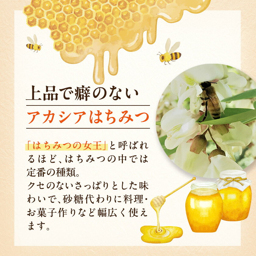 【ふるさと納税】信州産アカシアはちみつ　1200g【1712885】