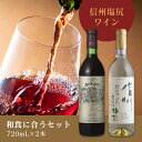 17位! 口コミ数「1件」評価「5」＜和食に合うセット＞五一わいん　シャトー 赤　720ml…1本／アルプス　信州酸化防止剤無添加樽熟 白　720ml…1本【ワイン　メルロ種　･･･ 